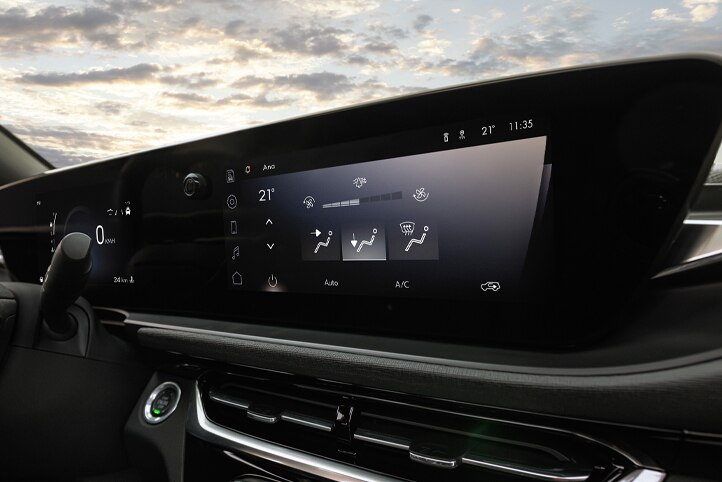 Nueva Buick Envista 2026 SUV premium integrada con pantalla de infoentretenimiento de 11 pulgadas