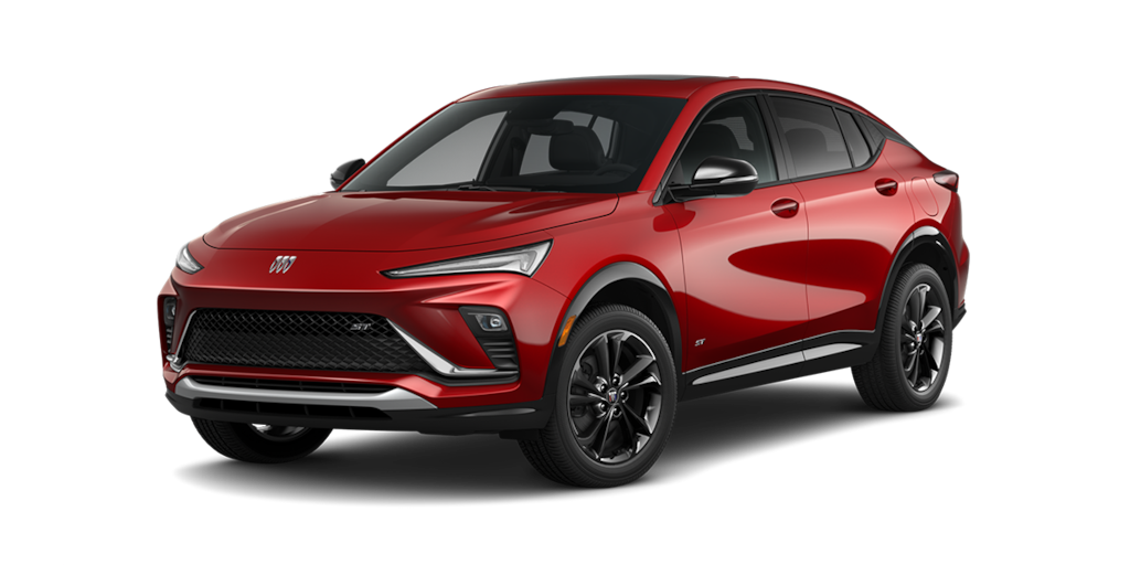 Nueva Buick Envista, SUV premium versión ST color Apex Red Solid
