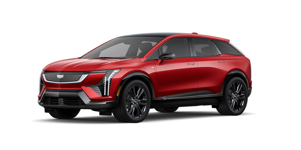 Cadillac OPTIQ 2026 Color RADIANT RED TINT METALLIC